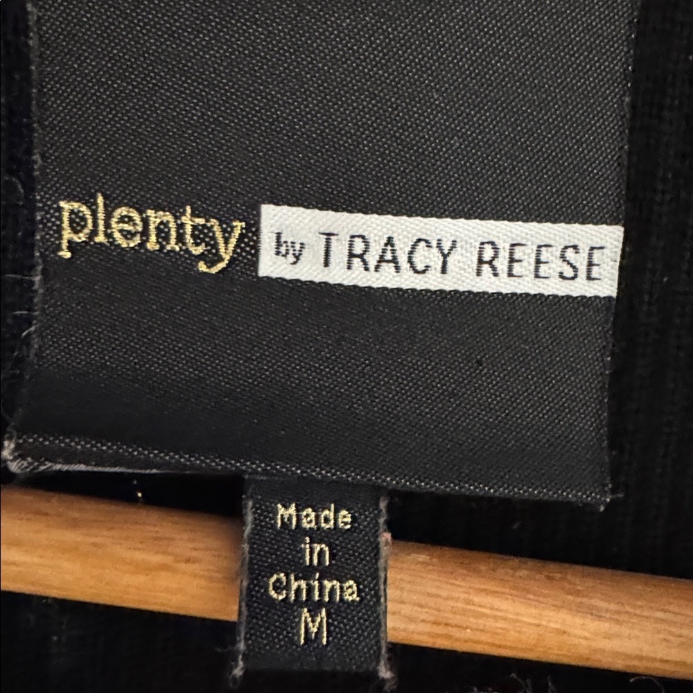 Plenty by Tracy Reese Cream and Black Textured Vest size Medium - Picture 5 of 7